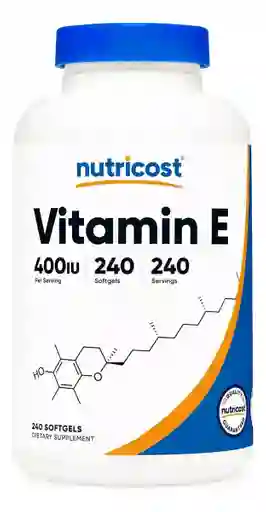 Nutricost Vitamina E 400iu 240 Softgels