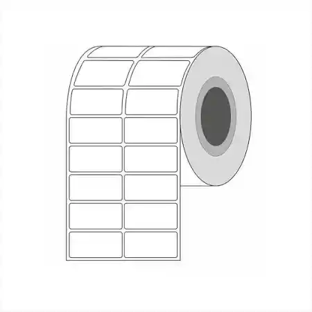 Rollo X 200o Etiquetas Autoadhesivas 50x2,5mm Doble Linea