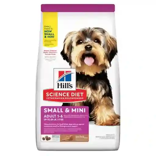Hills Perro Adulto Small & Mini Cordero Y Arroz 4.5lb