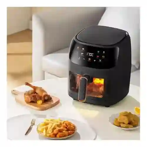 Freidora De Aire 10l Silver Crest