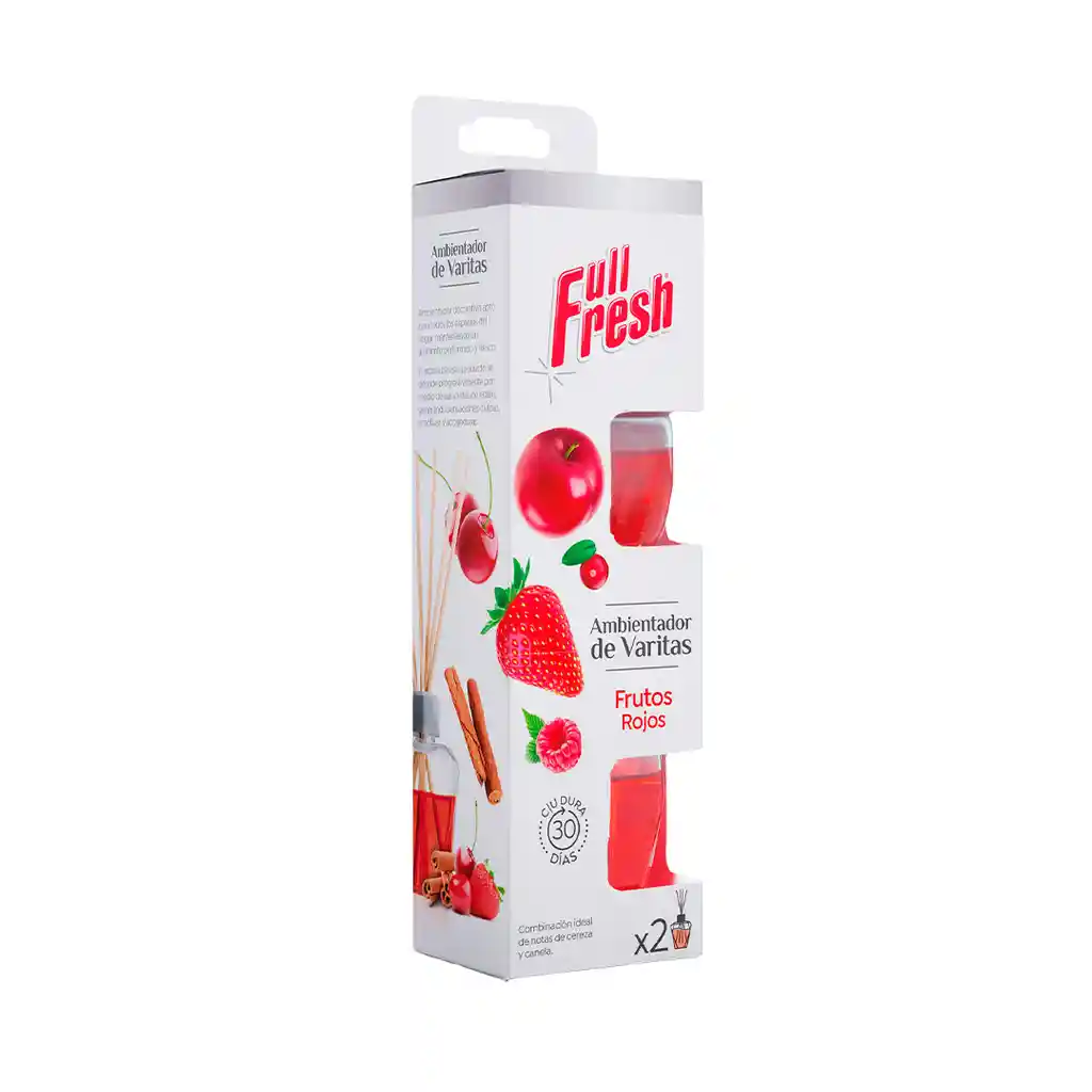 Ambient Difus Frutos Rojos 80ml X2