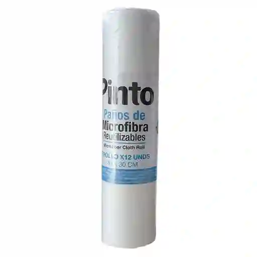Rollo Paño/microf Blanco Pintox12un R074