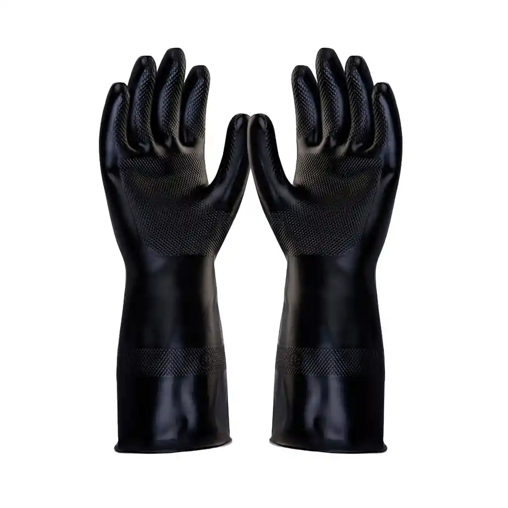 Guante Industrial Negro Cal.35 T.8