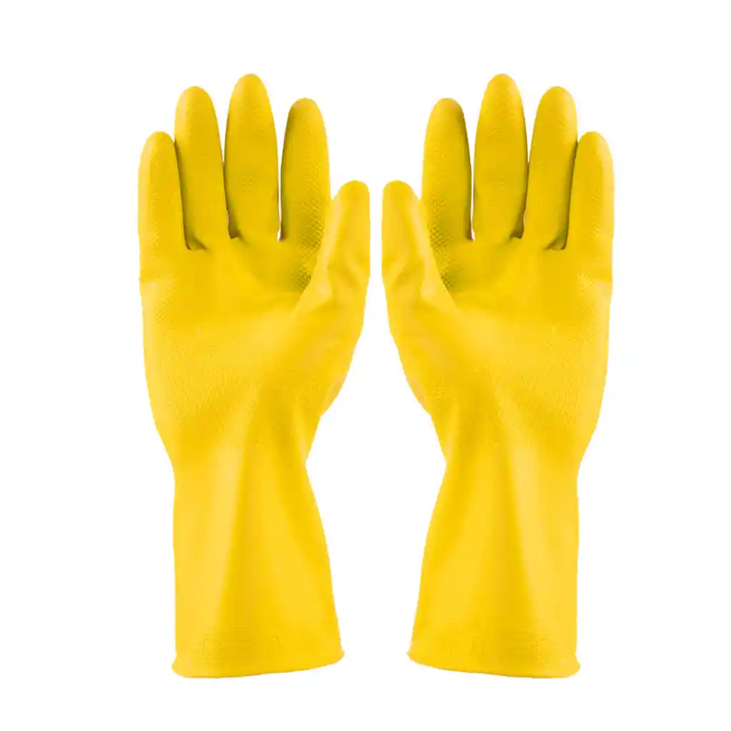 Guante Domest. Amarillo Cal. 18 T.9