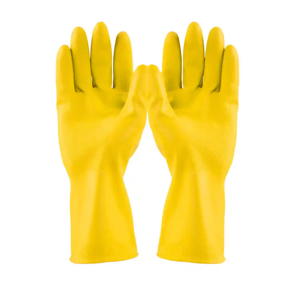 Guante Domest. Amarillo Cal. 18 T.8