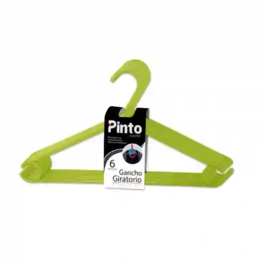 Gancho Giratorio X 6 Und Verde.