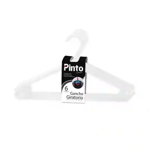 Gancho Giratorio X 6 Und Blanco