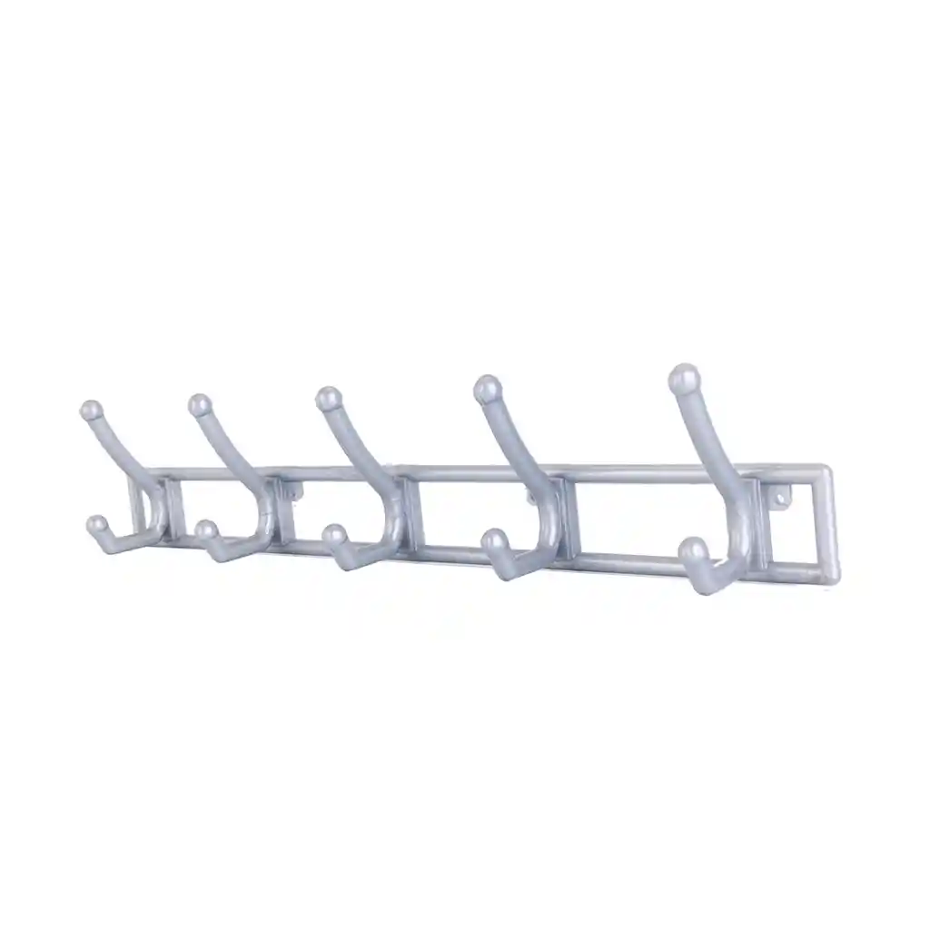 Perchero Para Ropa X 5 Gan Plateado