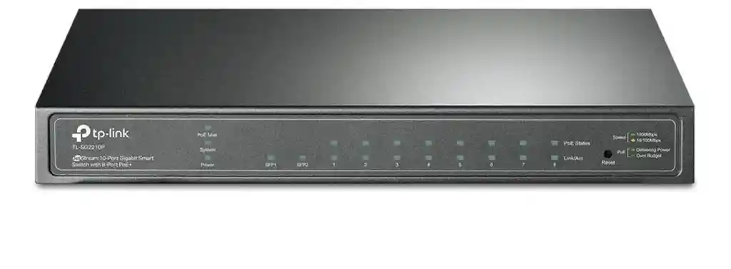 Tp-link Switch Tl-sg2210p Jetstream Smart Switch 8 Puertos