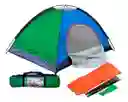 Carpa Camping Para 4 Personas Impermeable Acampar