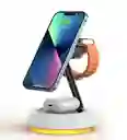 3 En 1 Cargador Magnético Para Celulares De Wilwu