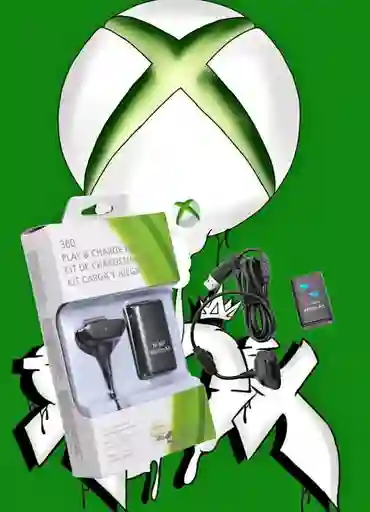 Kit Carga Y Juega Xbox 360