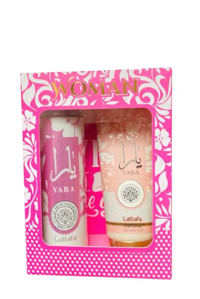 Set De Perfume Y Loción Yara Woman By Lattafa – Regalo Elegante para mujer - Regalo De Cumpleaños