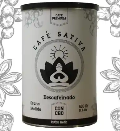 Café Sativa Descafeinado Con Cbd