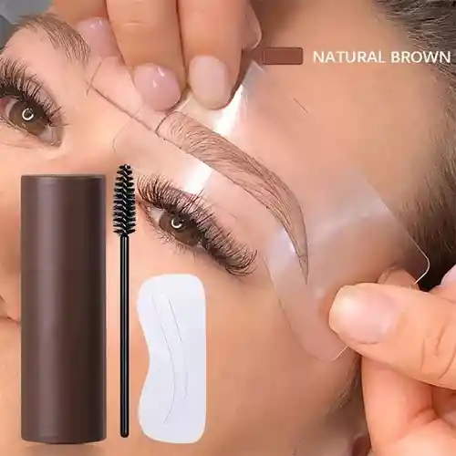 Sello Estampador Cejas Tono Negro
