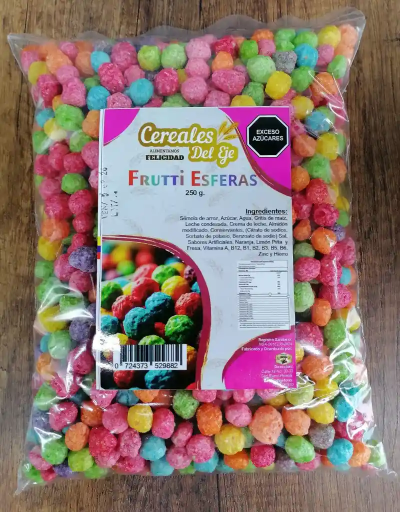 Frutti Esferas 250 Gr
