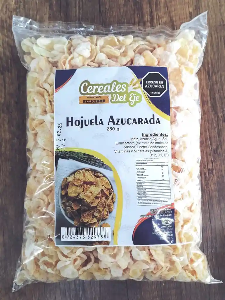Hojuela Azucarada 250 Gr