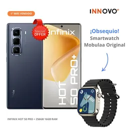 Celular Infinix Hot 50 Pro+ 256gb 16gb Ram + Obsequio Smartwatch Mobulaa Original
