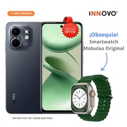Celular Infinix Smart 9 128gb 6gb Ram + Obsequio Smartwatch Mobulaa
