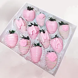 Caja De Fresas Mamá