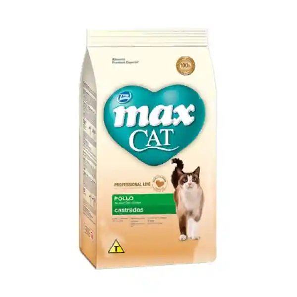 Max Cat Castrado Frango 1kg