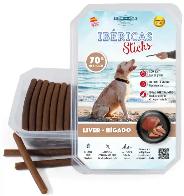 Snacks Ibericas Sticks 30 Unidades Con Omega