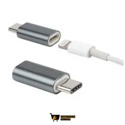 Adaptador Entrada Iphone Hembra Con Salida Tipo C Macho