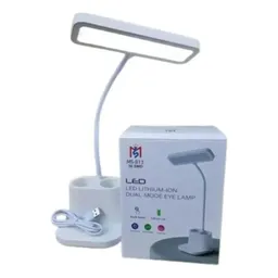 Lámpara Led De Escritorio Recargable Con Puerto Usb Y Soport