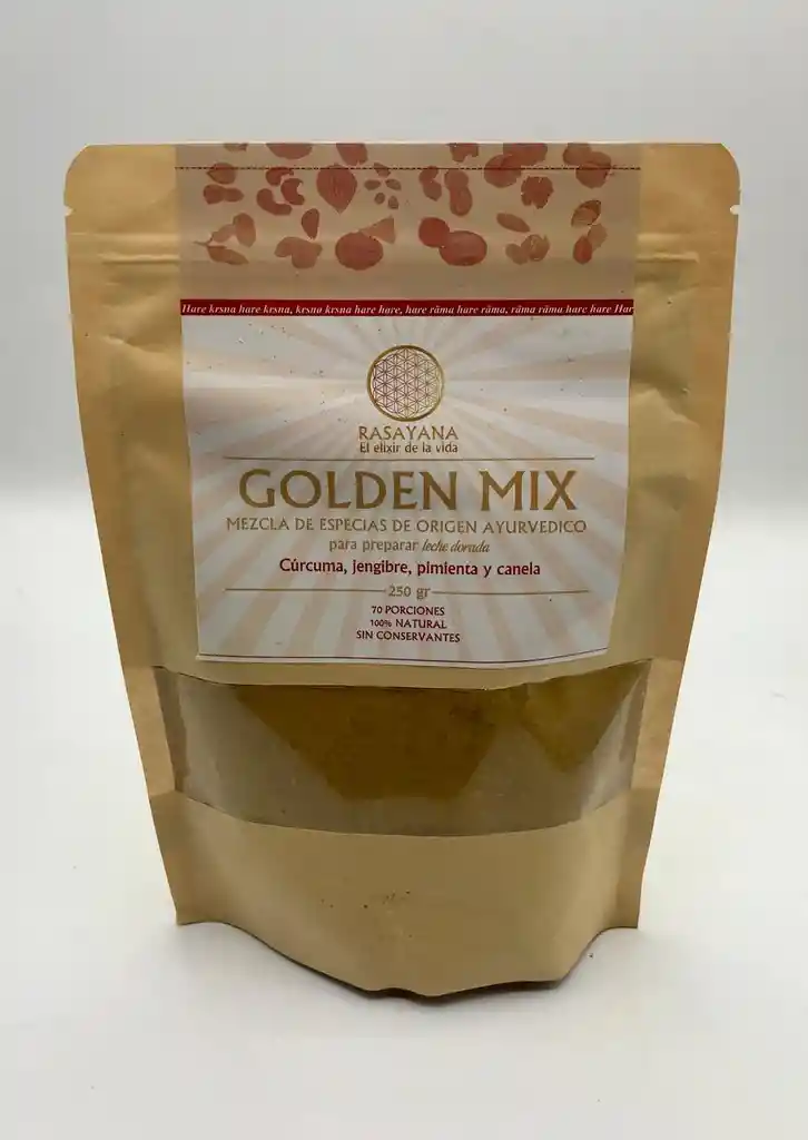 Golden Mix, Curcuma, Gengibre Pimienta Y Canela