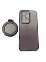 Estuche Para Honor 200 Lite Con Espejo Y Soporte En Morado