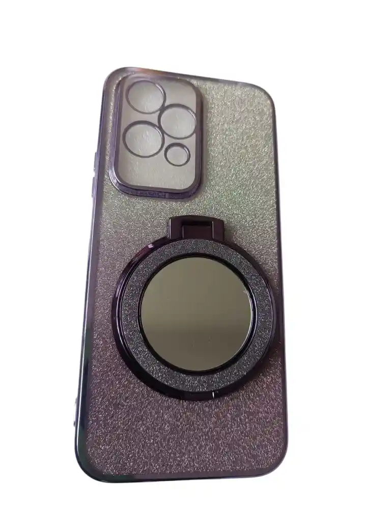 Estuche Para Honor 200 Lite Con Espejo Y Soporte En Morado