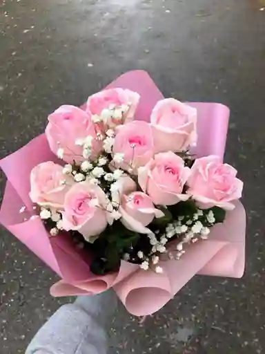 Bouquet De Rosas Rosadas