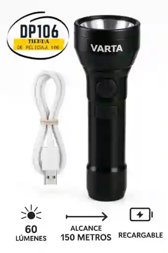 Linterna Recargable Varta – Potente Y Confiable