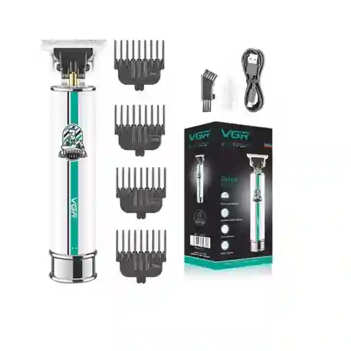 Maquina Patillera Barberia Peluquera Recargable Vgr 079