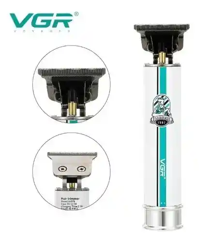 Maquina Patillera Barberia Peluquera Recargable Vgr 079