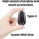 Power Bank Tipo C Inalambrico Cargador Llavero Bateria Mini