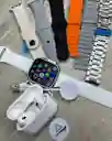 Smartwatch + 7 Manillas + Audifonos Pro 2