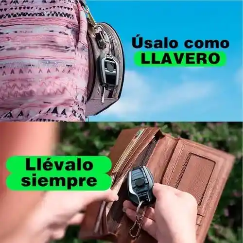Power Bank Tipo C Inalambrico Cargador Llavero Bateria Mini
