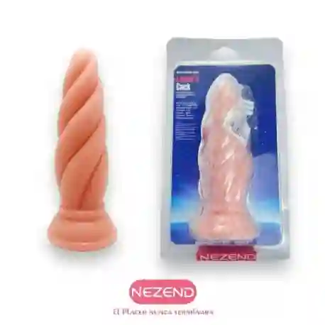 Plug Anal Realista Espiral