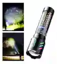Linterna De Luz Fuerte Multifuncional Recargable