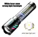 Linterna De Luz Fuerte Multifuncional Recargable