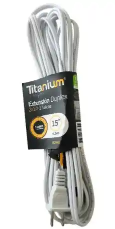 Extension Duplex 15ft 5m Aprox Titanium
