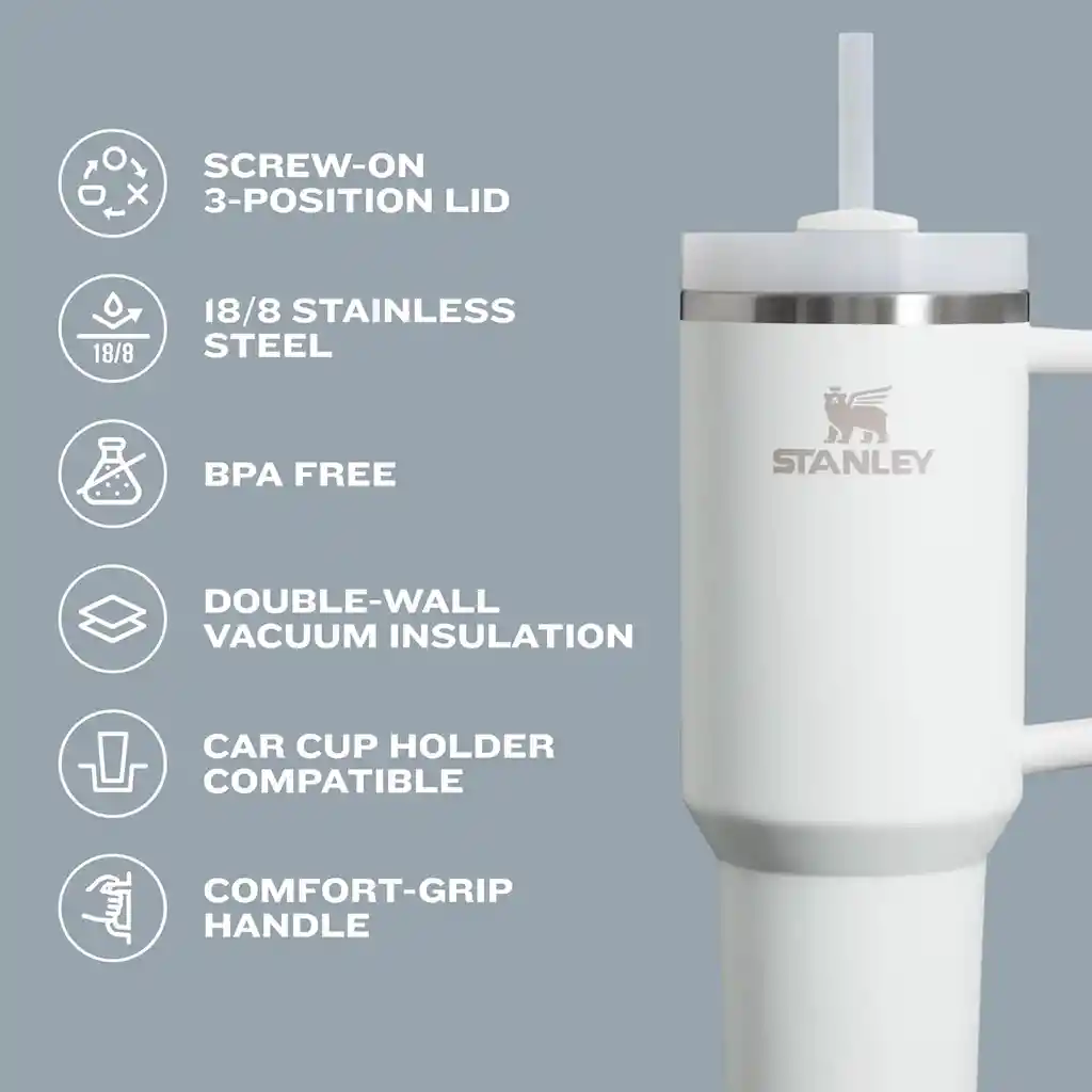 Termo Stanley Quencher 40 Oz Acero Inoxidable Rep. 1.1
