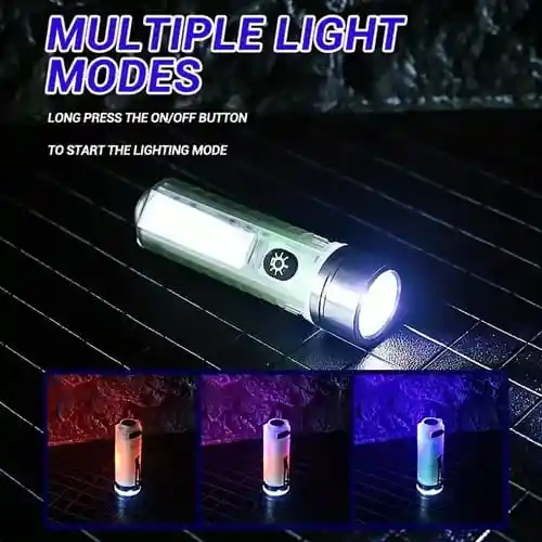 Linterna Led De Camping Recargable