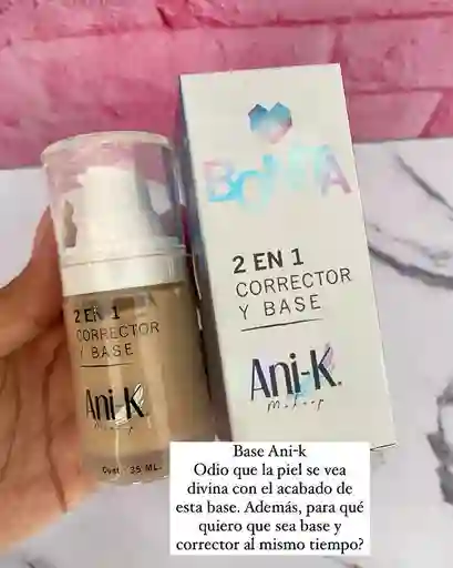 Corrector Y Base Ani-k