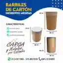 Barriles De Cartón - 56 Cm X 36 Cm - Embalaje