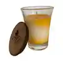 Vela Aromática Pequeña De Cafe De Cera De Palma
