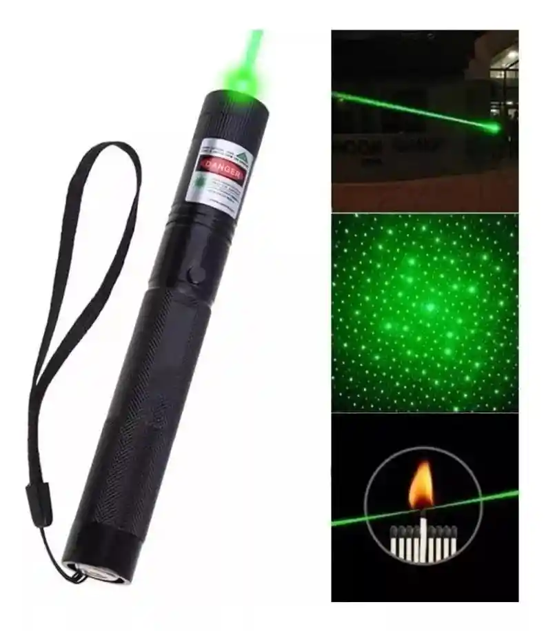 Puntero Laser Verde Astronomico Bateria 1000mw