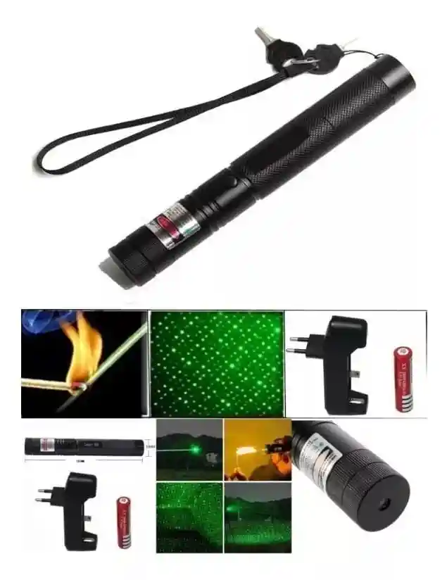 Puntero Laser Verde Astronomico Bateria 1000mw