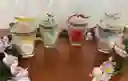Vela Aromática Pequeña De Limón De Cera De Palma